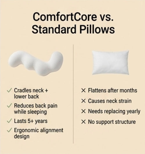 SleepCore™ Therapeutic Alignment Pillow